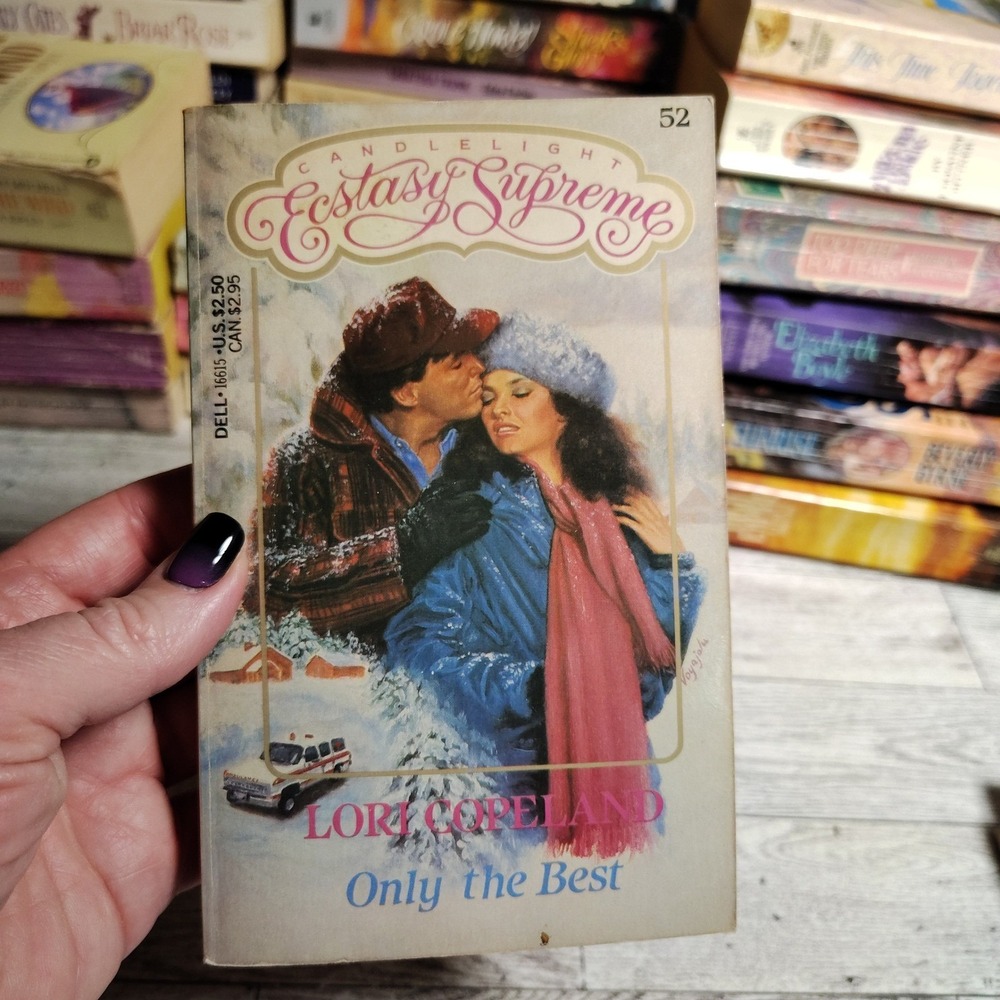 Candlelight Ecstasy Supreme Only the Best Lori‎ Copeland Romance Paperback 1984
